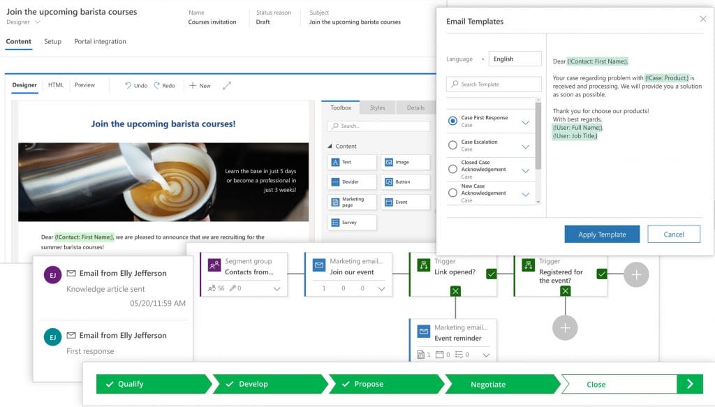 Microsoft Dynamics 365 screenshot