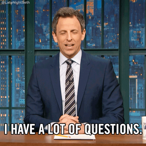 Seth Meyers has a lot of sales qualification questions