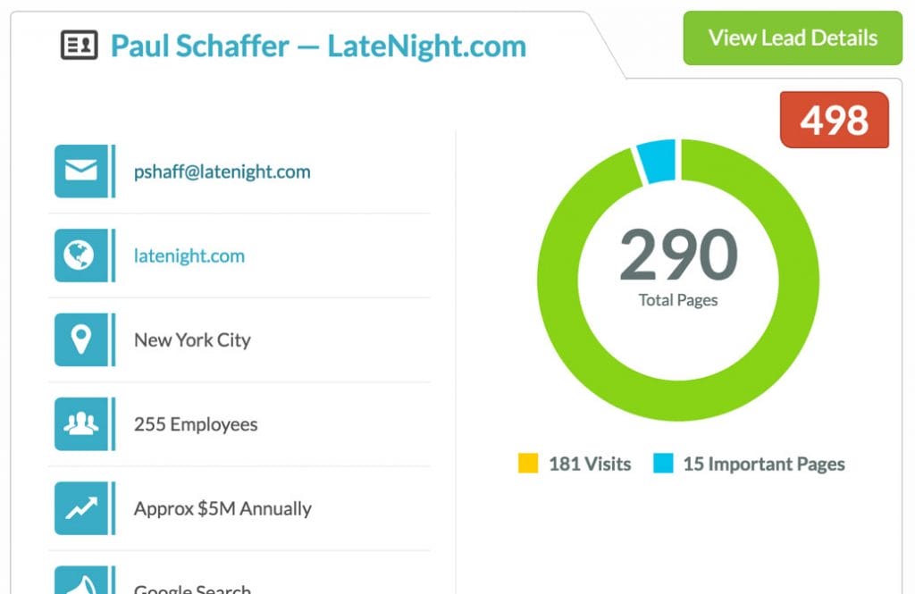 SharpSpring sales prospecting software