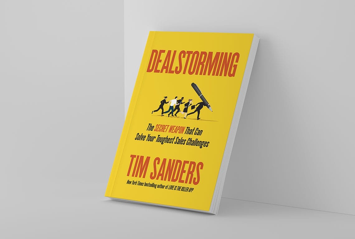 Dealstorming by Tim Sanders book cover