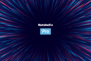 a colorful background with the words Nutshell Pro on it
