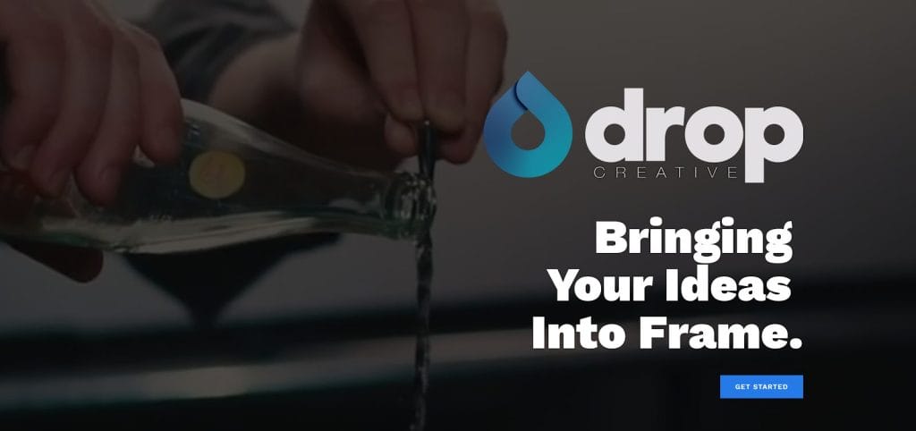 an example hero image by drop creative