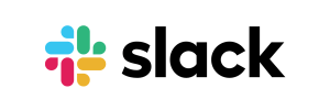 en färgglad logotyp för Slack på en vit bakgrund