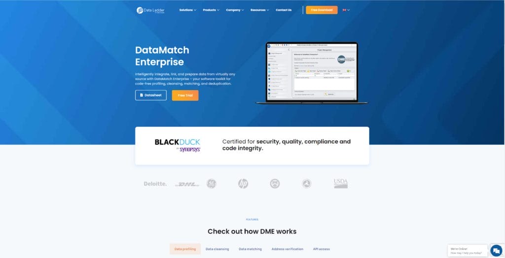 DataMatch Enterprise data scrubbing tool