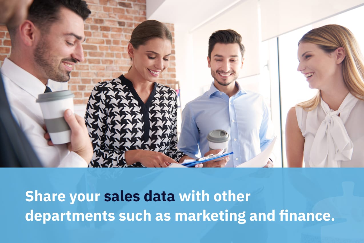 Integrating sales analytics with other departments