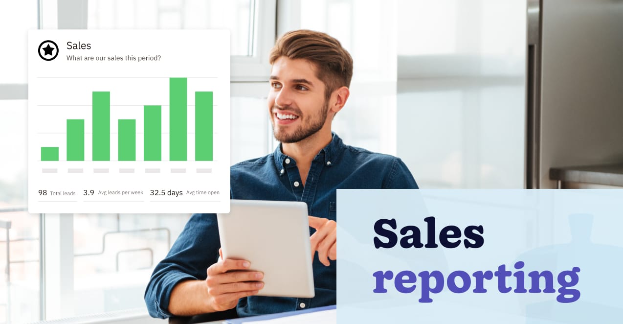 Sales reporting with examples of a sales report
