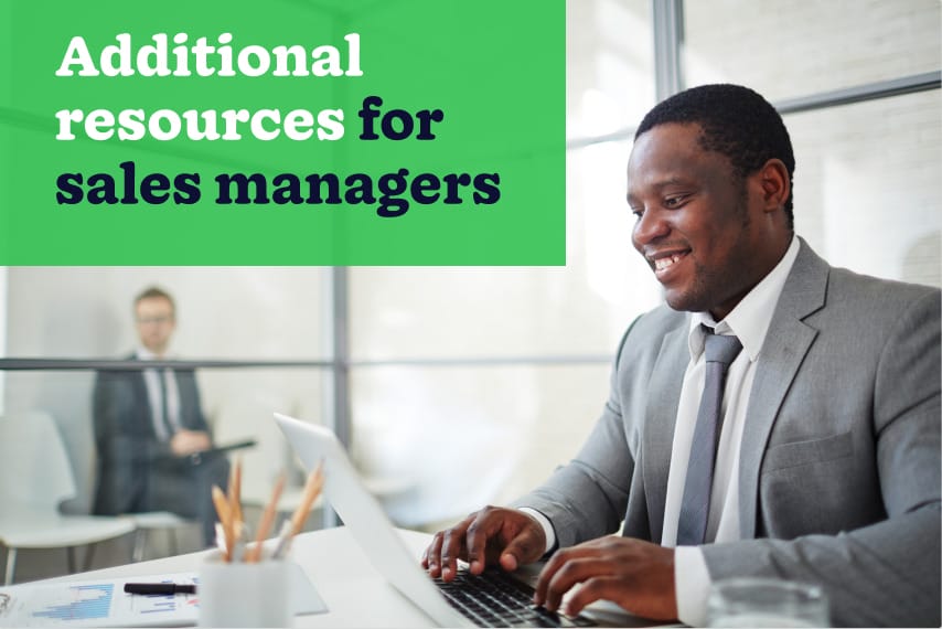 additional resources for sales managers