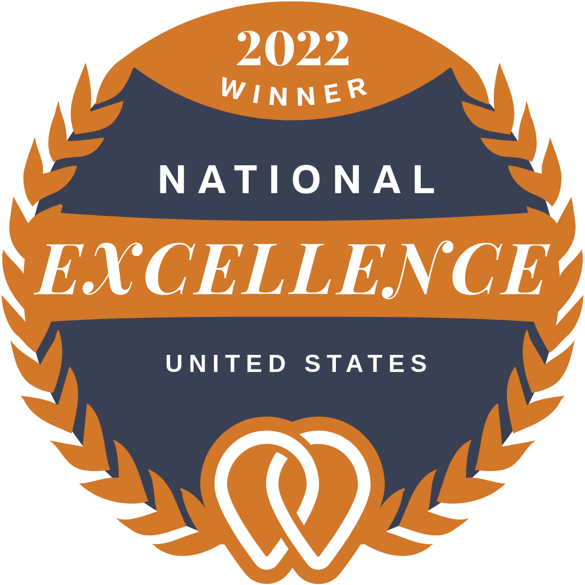 a National Excellence badge for the United States category