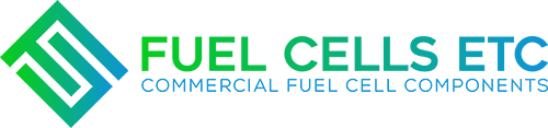 a logo for Fuel Cells Etc. on a white background