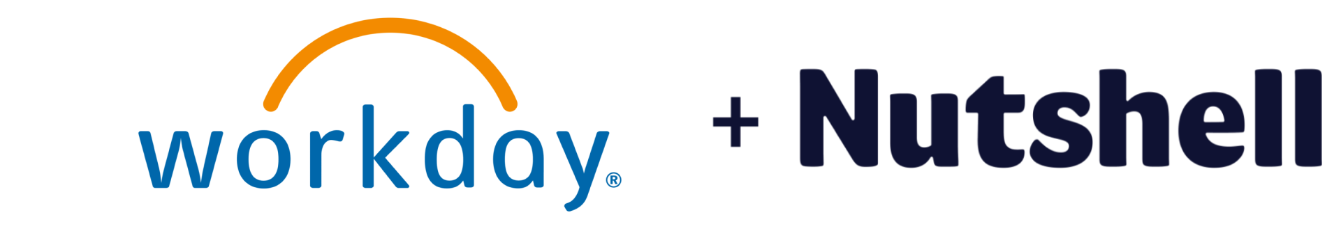 Workday and Nutshell logos integration graphic
