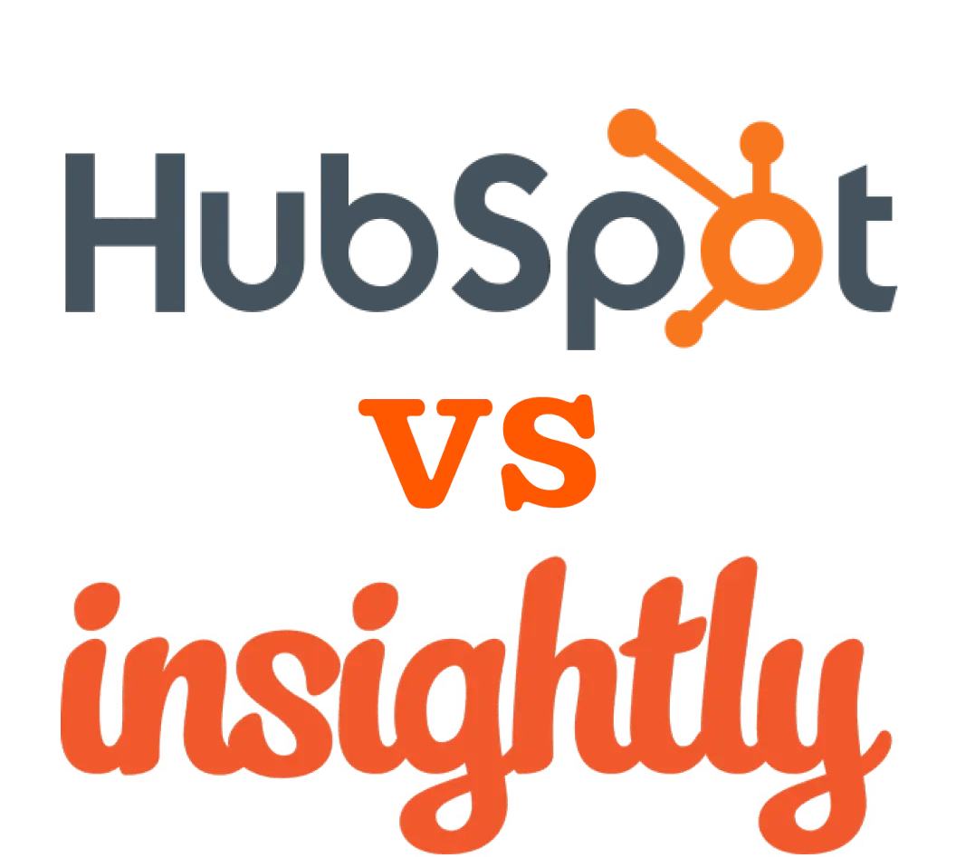 HubSpot vs Insightly logo's grafiek