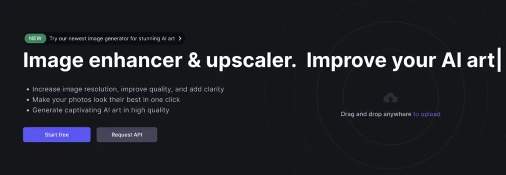 Let's Enhance best AI photo generator