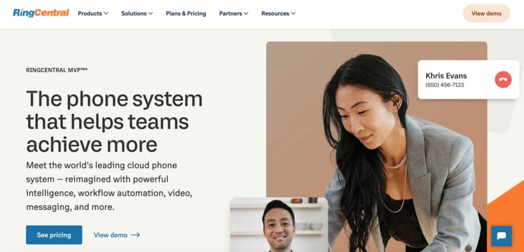 RingCentral SMS marketing app