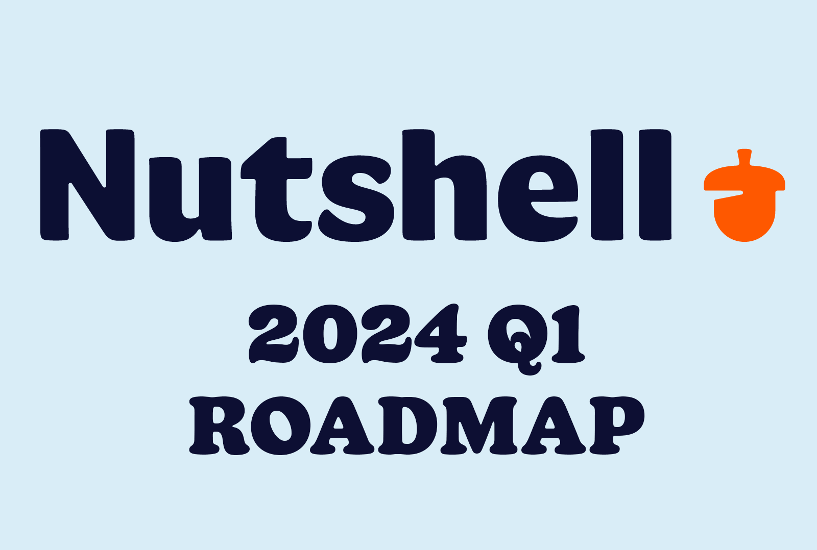 Our Q1 2024 Product Roadmap Nutshell   2024 Q1 Roadmap 