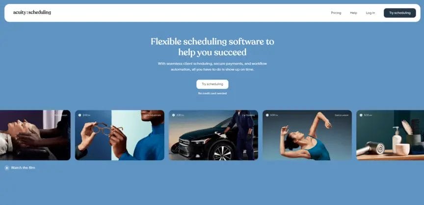Acuity Scheduling as one of the best appointment scheduler