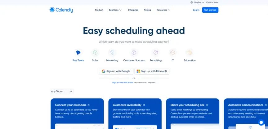 Calendly appointment scheduling app