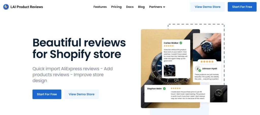 Screenshot of LAI Product Reviews one of the best product review apps