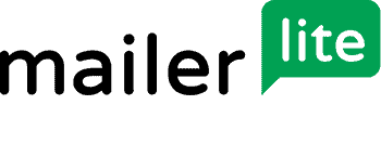 en logotyp för MailerLite med en grön pratbubbla