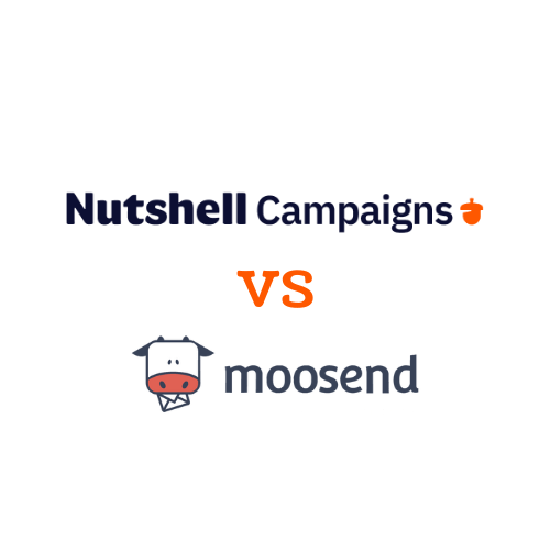 logo Nutshell Campaigns  vs Moosend