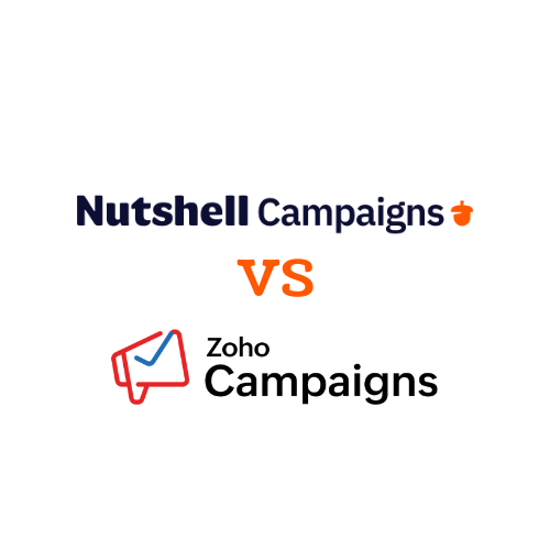 logo Nutshell Campaigns  vs. Zoho vs. Zoho Campaigns