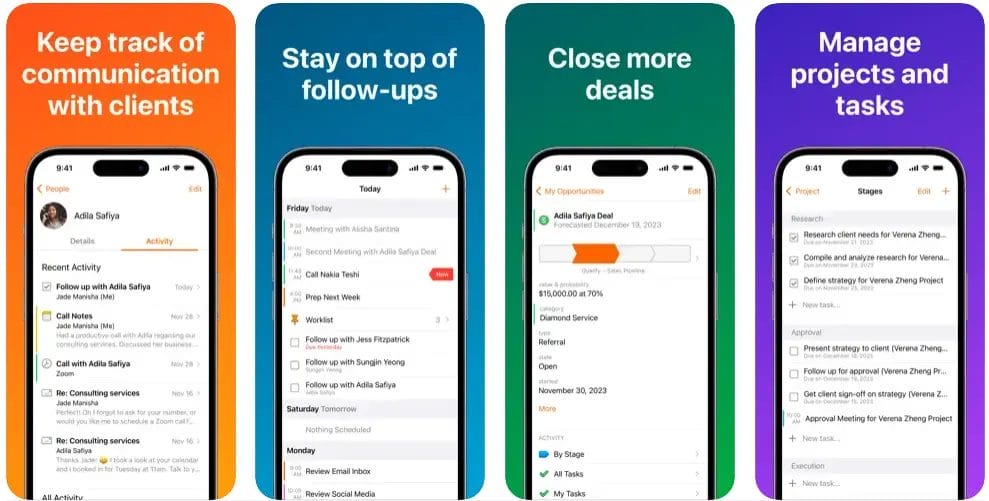 daylite iphone crm app