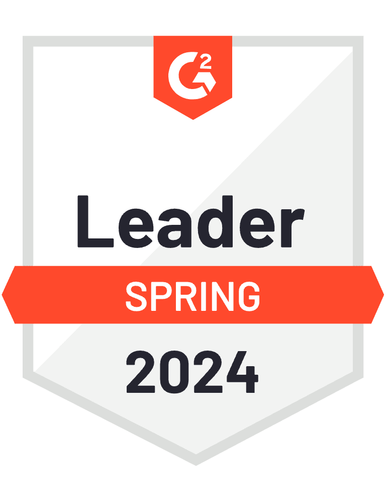 Nutshell G2 Leader badge for Spring 2024