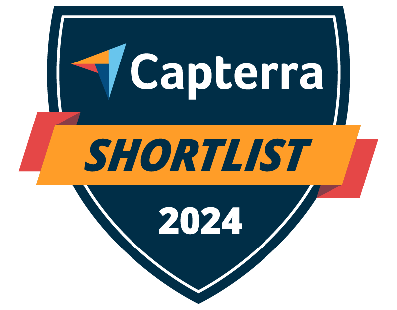 Nutshell Capterra shortlist badge for 2024