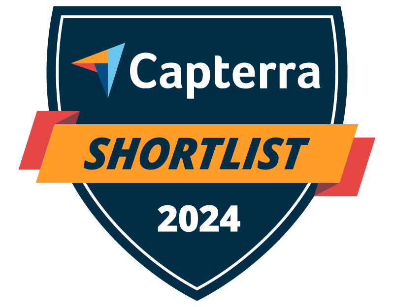 Nutshell Capterra shortlist badge for 2024