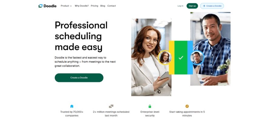 Doodle meeting scheduling tool