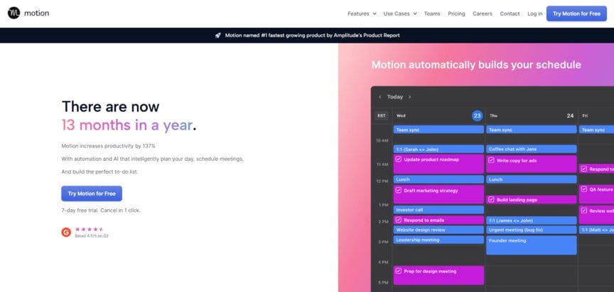 Webbplats för schemaläggning av motionärsmöten