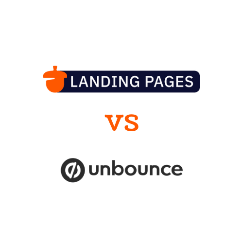Landing pages and Unbounce logo