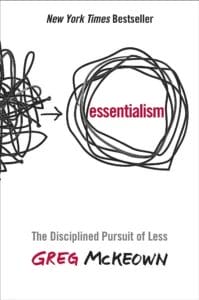 Essentialism book cover