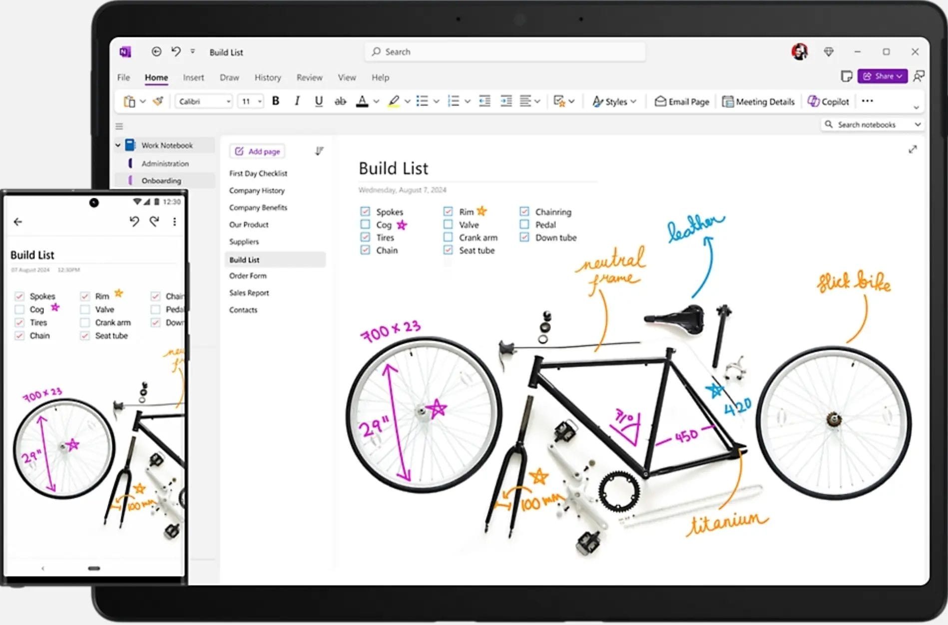 OneNote is one of the best brainstorming tools