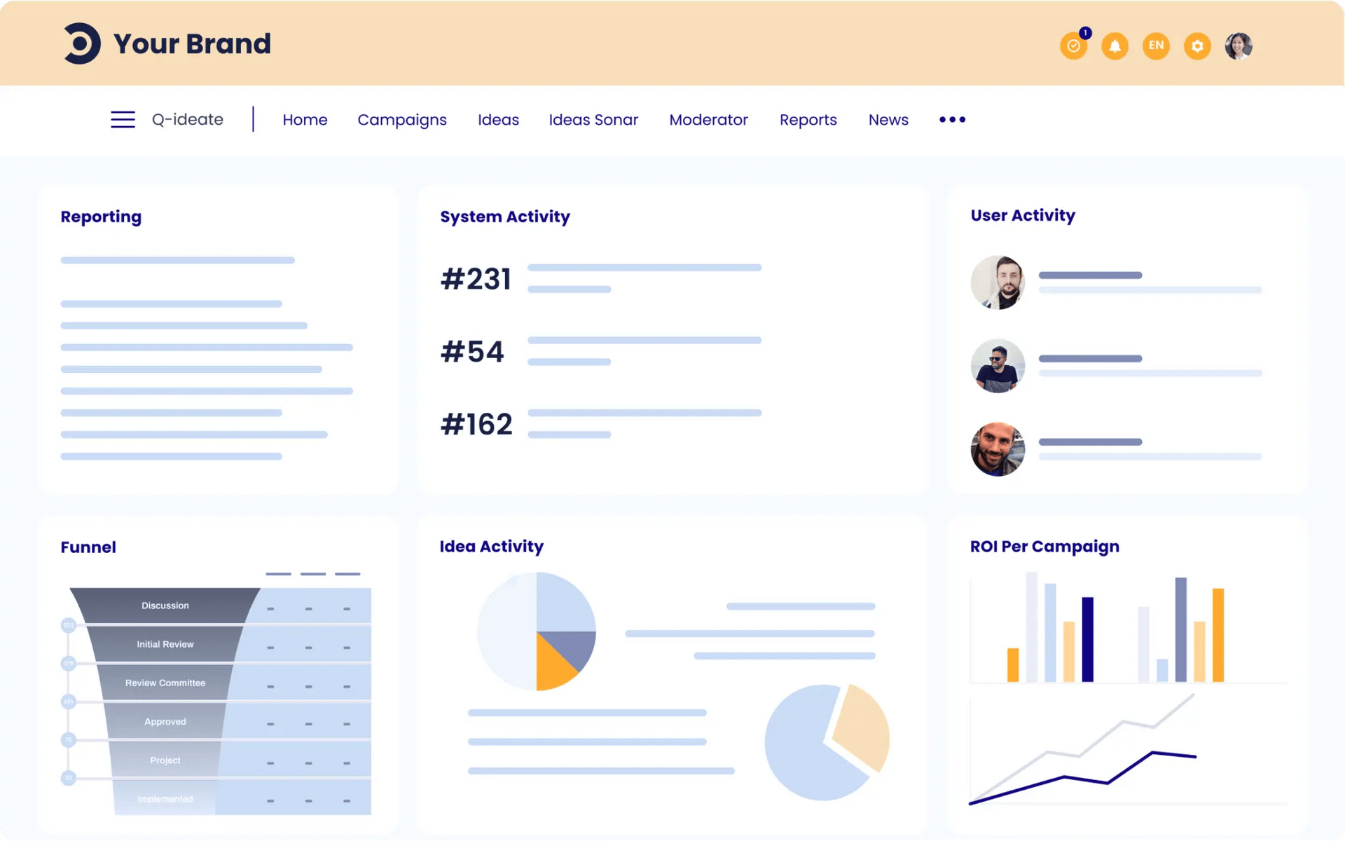 Qmarkets is one of the best brainstorming tools