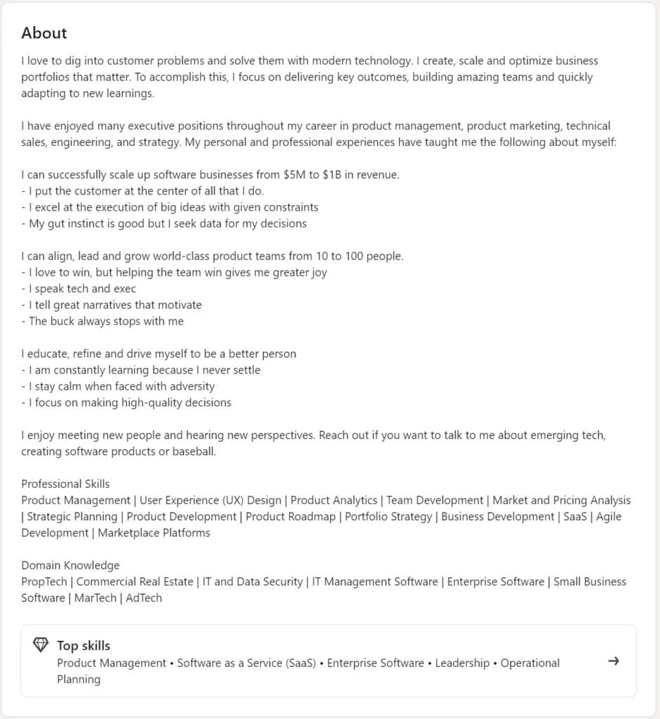 LinkedIn profile summary of Gijo Mathew