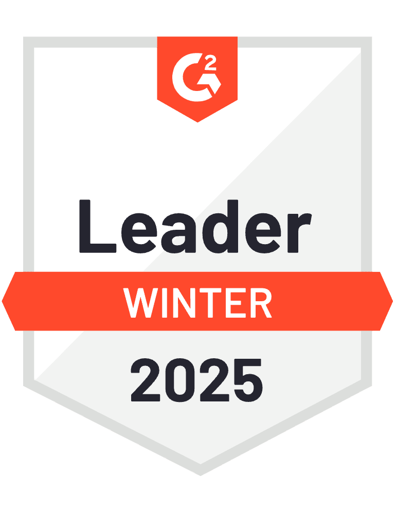 G2 Leader badge for Winter 2025