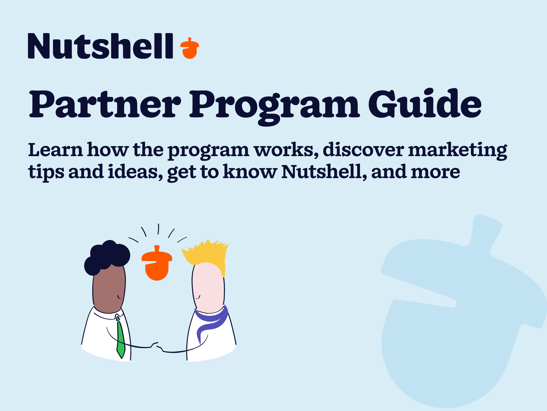 Partner program guide graphic