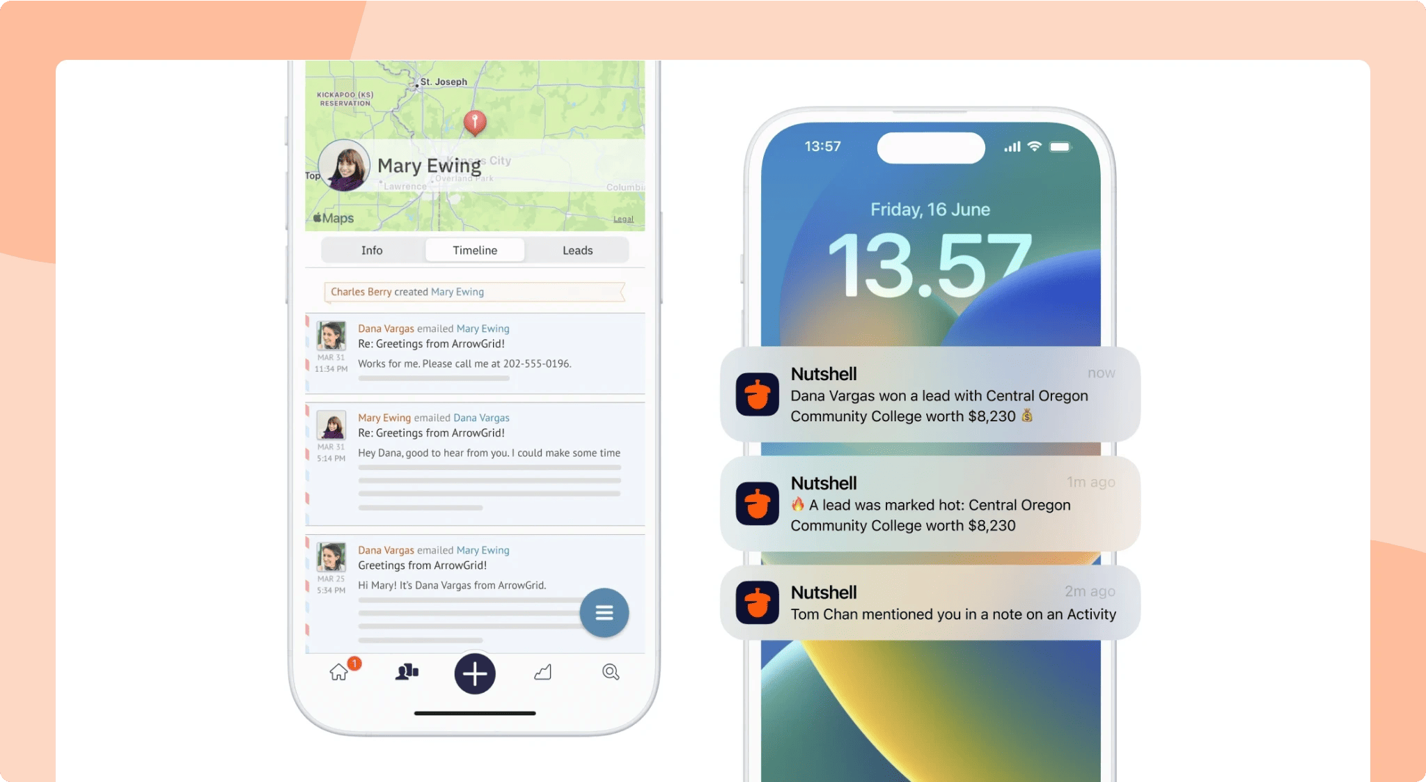 Log Communications From Your PC or Mobile Phone in Nutshell CRM