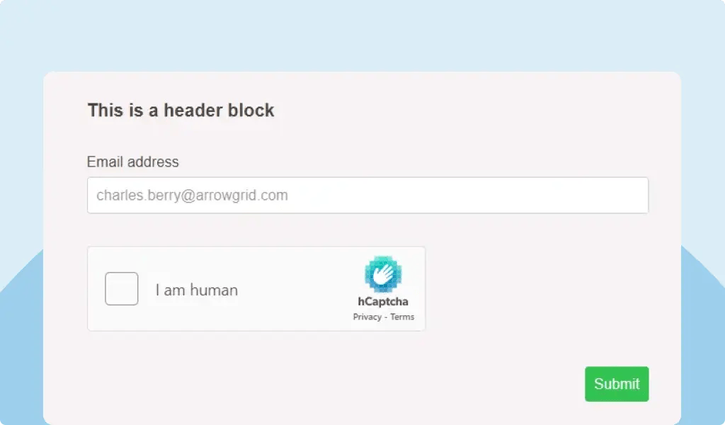 Web Form Spam Prevention