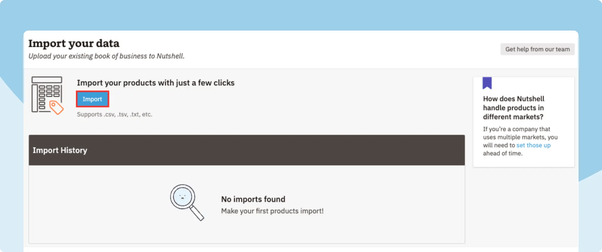 Product Importer - Data Import Interface in Nutshell