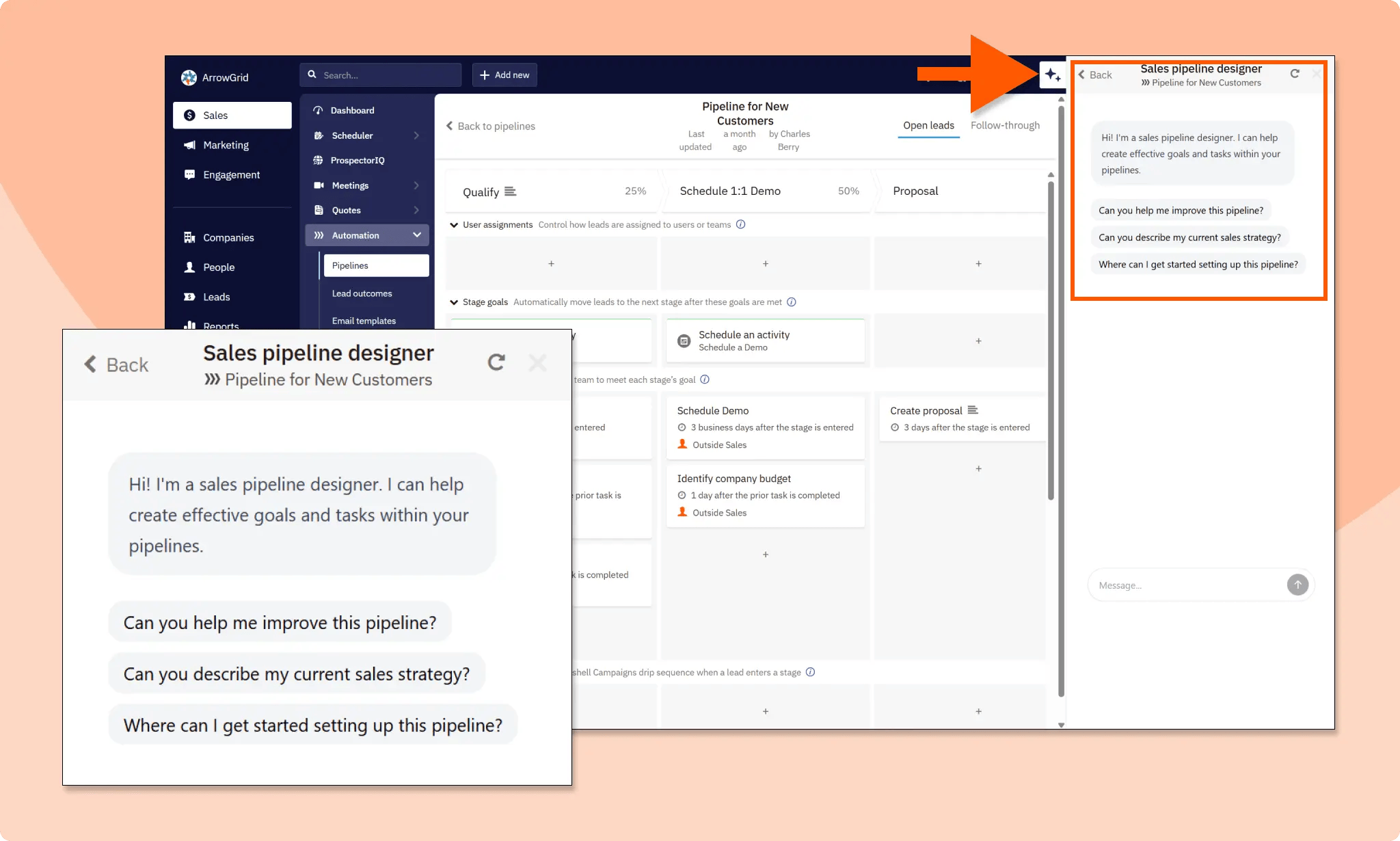 Nutshell's AI Agents - Sales Pipeline Designer - Updated