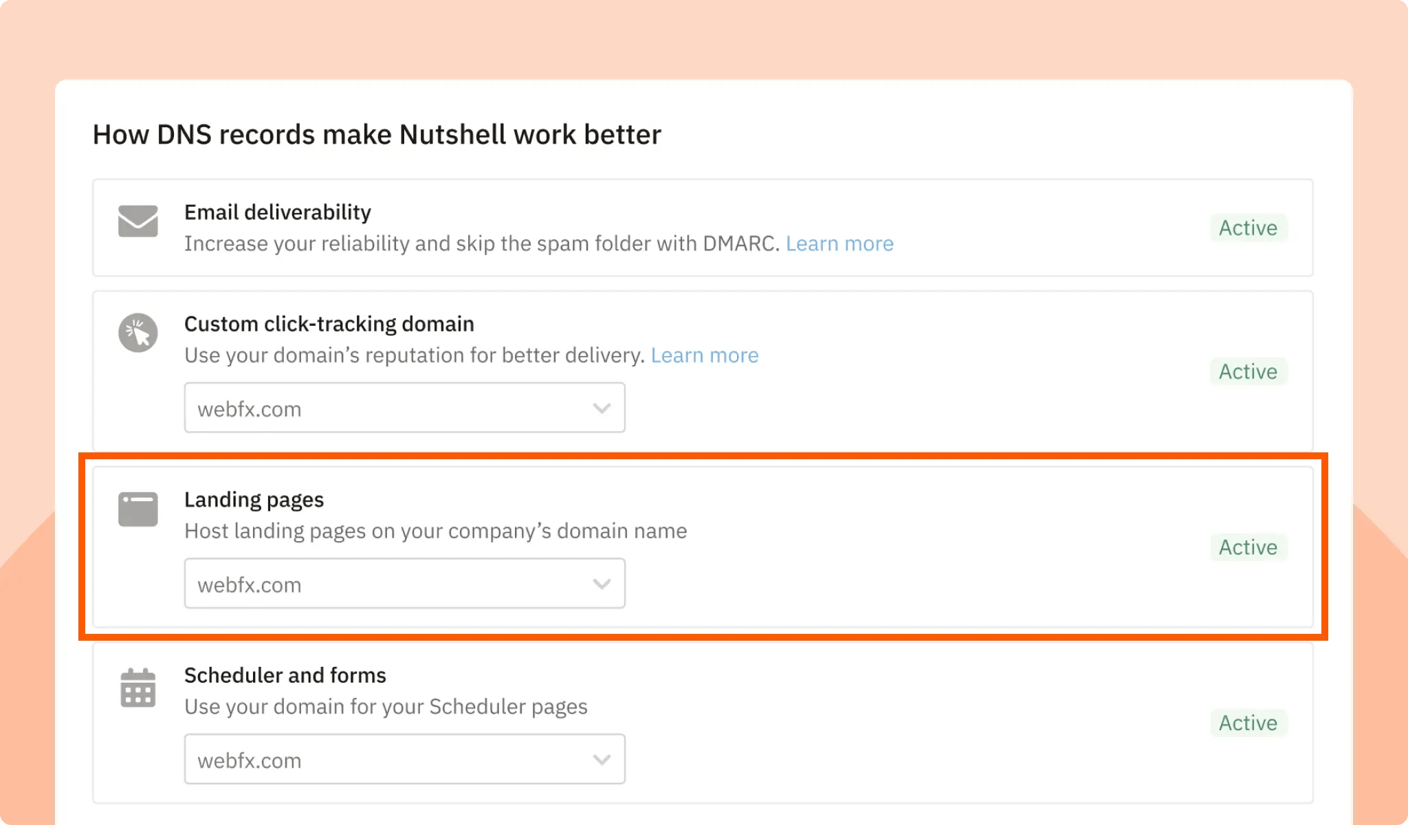 Landing pages - Enhance brand trust using custom domains