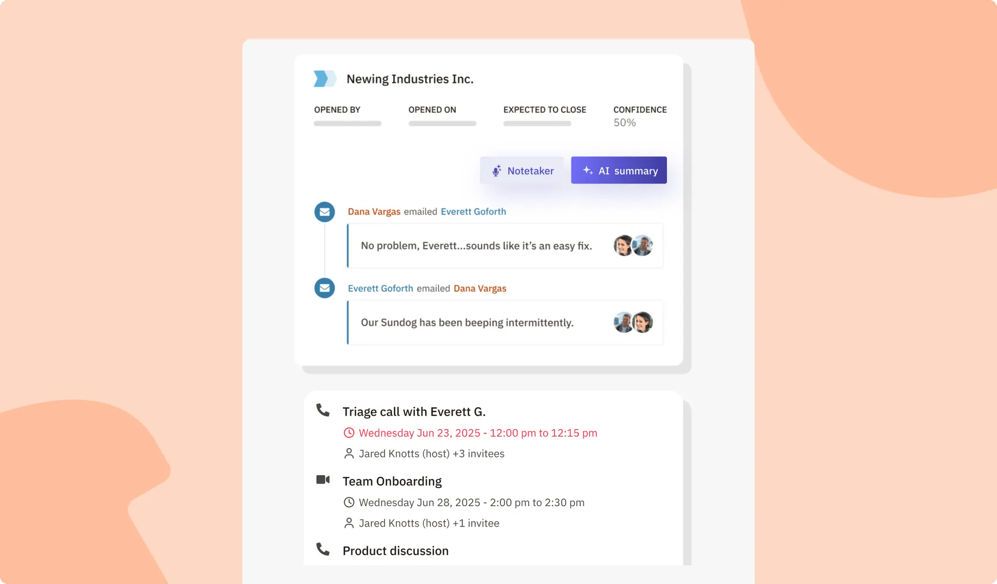 AI Timeline Summarization To Help You Focus On Your Next Best Action