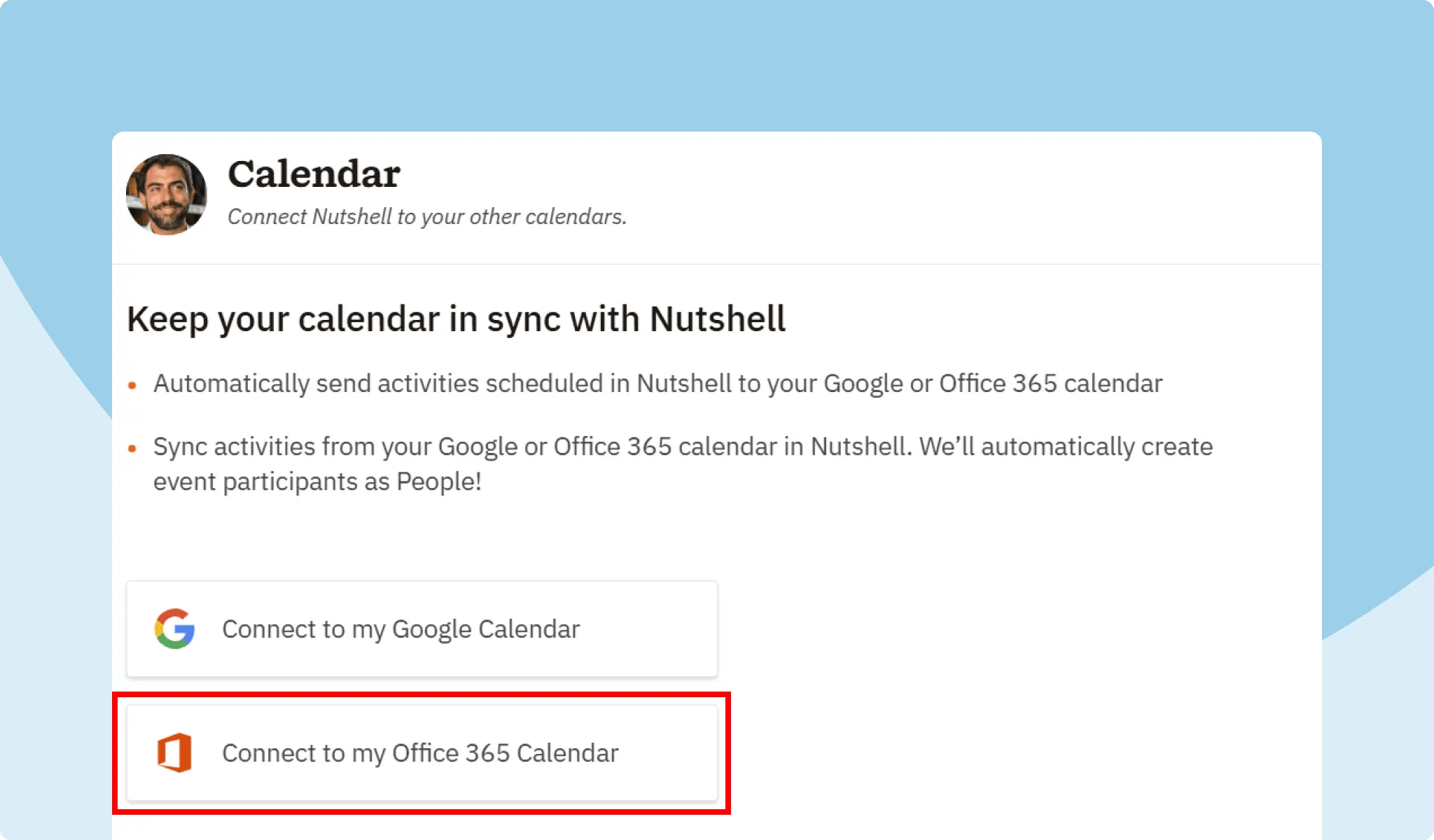 CRM for Microsoft Exchange Calendar