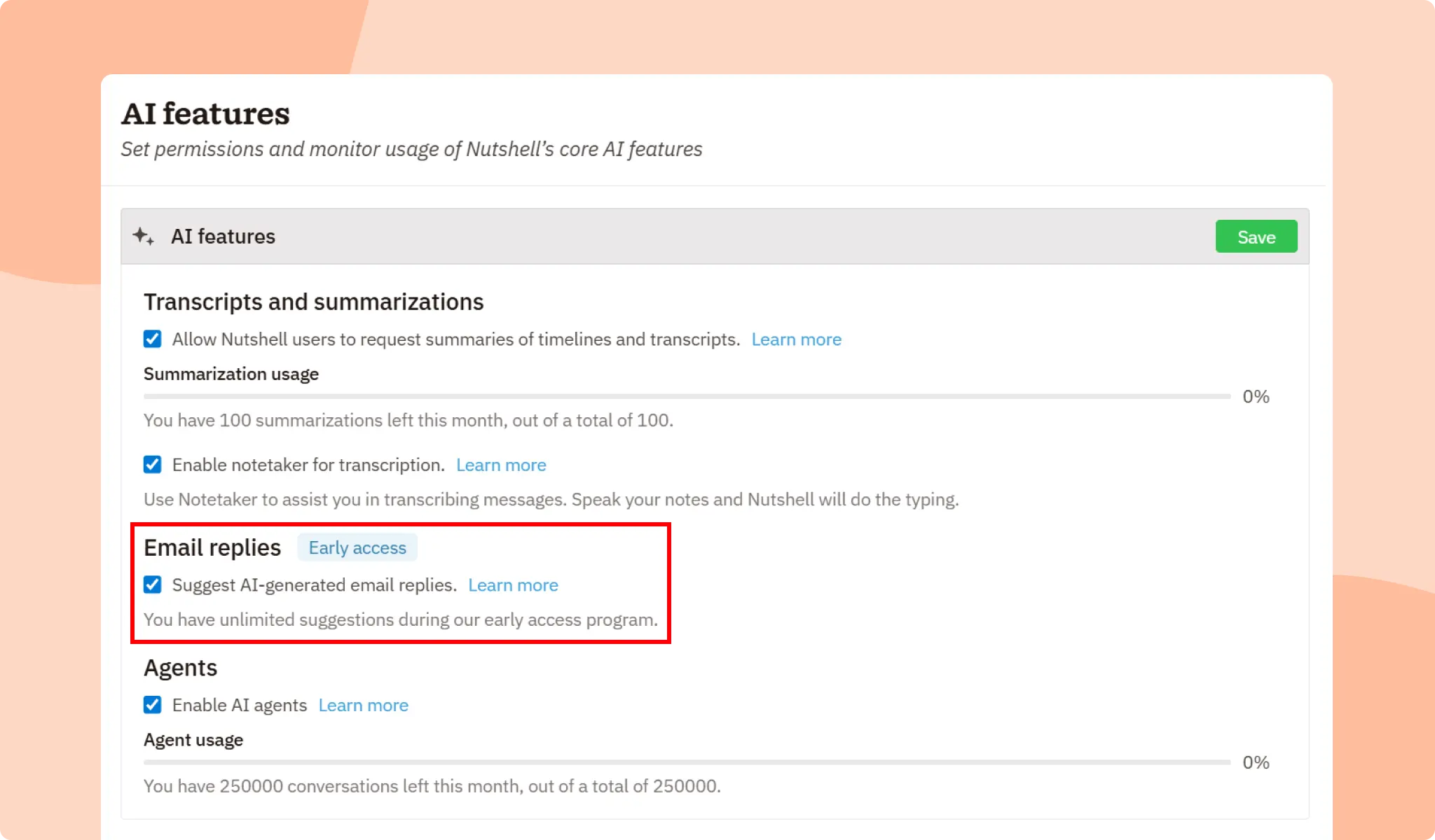 Craft quicker responses with AI email reply starters in your CRM