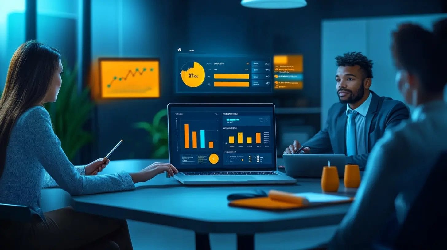 A small business team using an affordable CRM to empower its sales team and boost business growth.