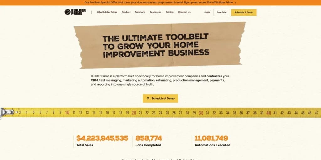 Builder Prime Screenshot